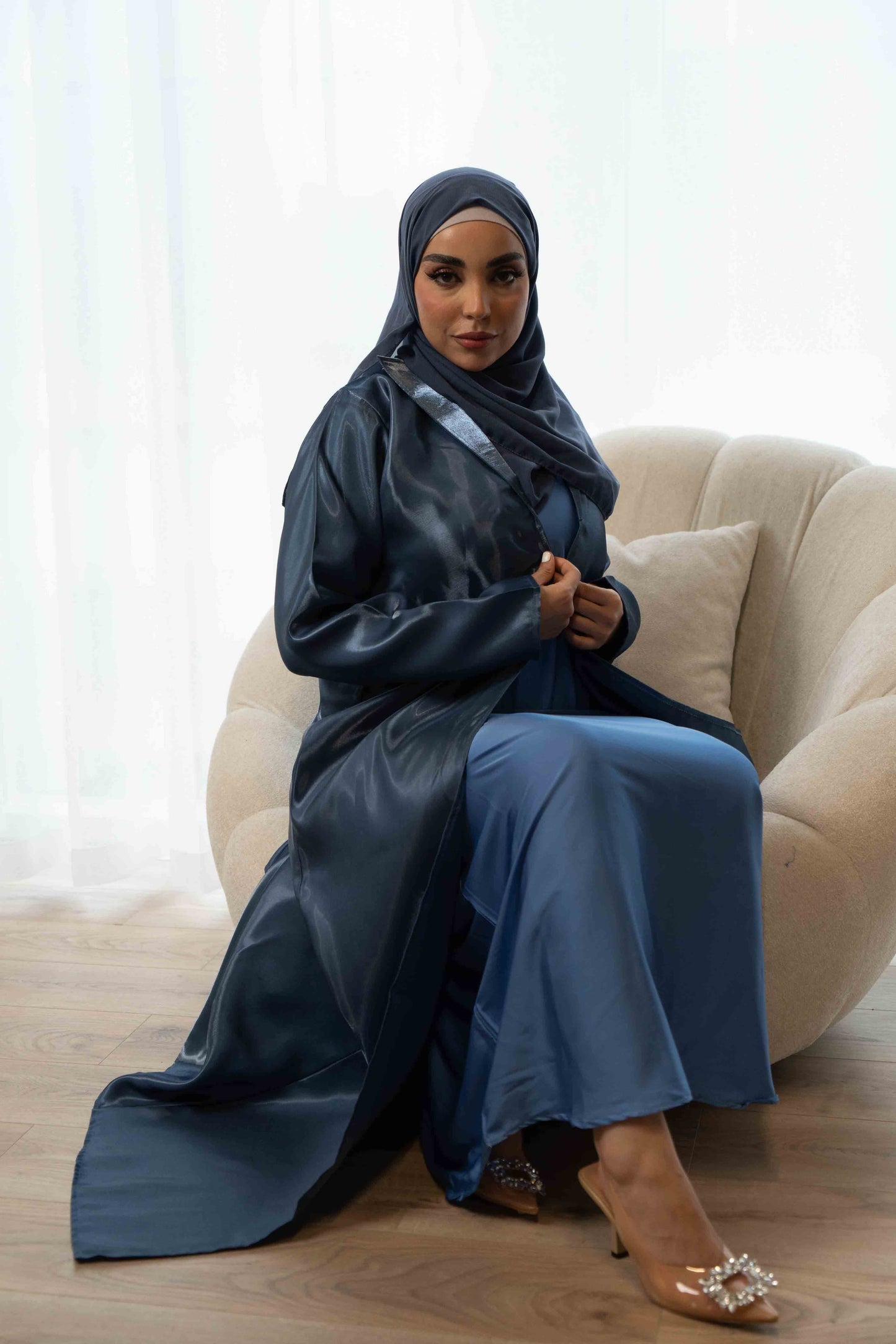 Sapphire Blazer Abaya